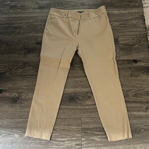 New York & Company Tan Ankle Pants